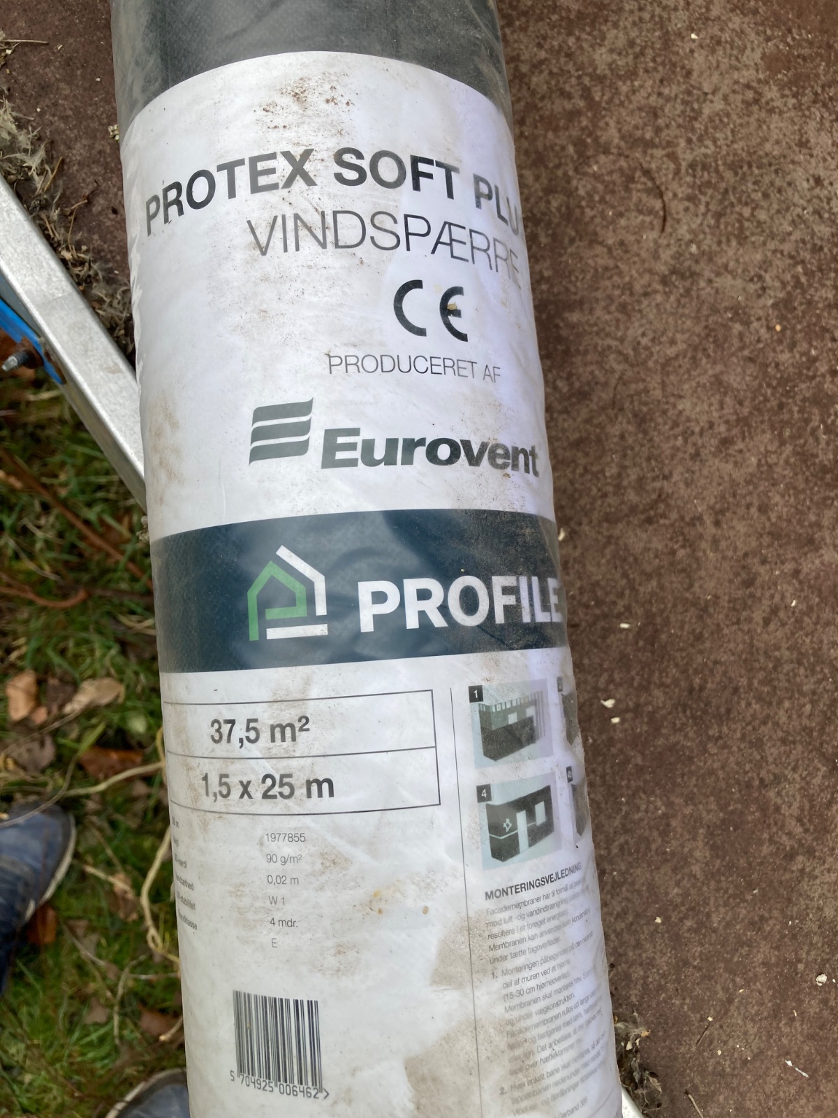 Protex Soft Plus vindspærre 1,5x25 m – billede 2